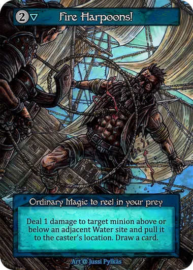 Fire Harpoons! - Alpha / Non-Foil