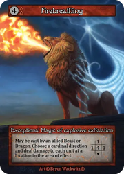 Arthurian Legends - Firebreathing - Foil