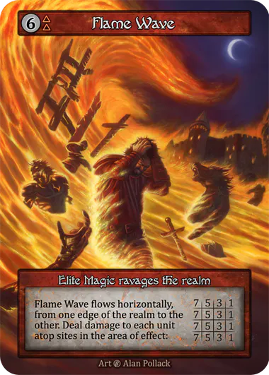 Flame Wave (Summer) - Foil