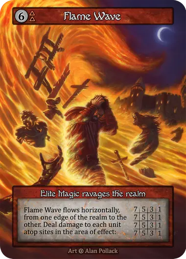 Alpha - Flame Wave - Non-Foil