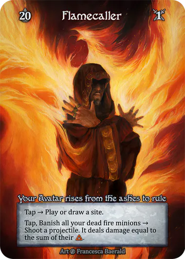 Beta - Flamecaller - Foil
