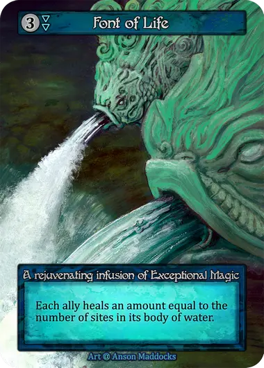 Font of Life - Beta / Non-Foil