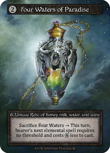 Arthurian Legends - Four Waters of Paradise - Non-Foil