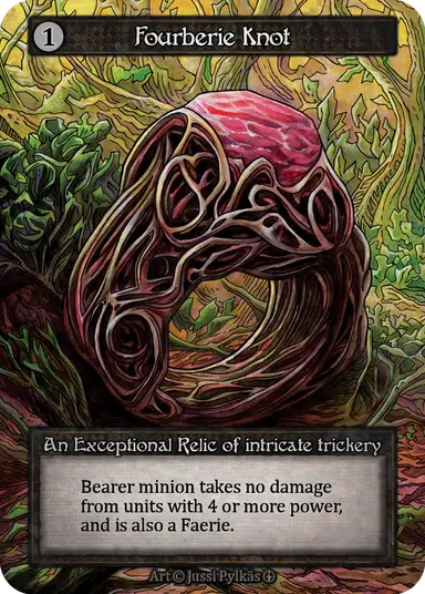 Fourberie Knot - Foil