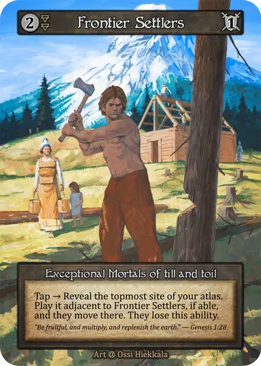 Alpha - Frontier Settlers - Non-Foil