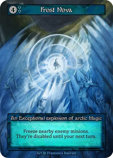 Frost Nova - Alpha / Non-Foil