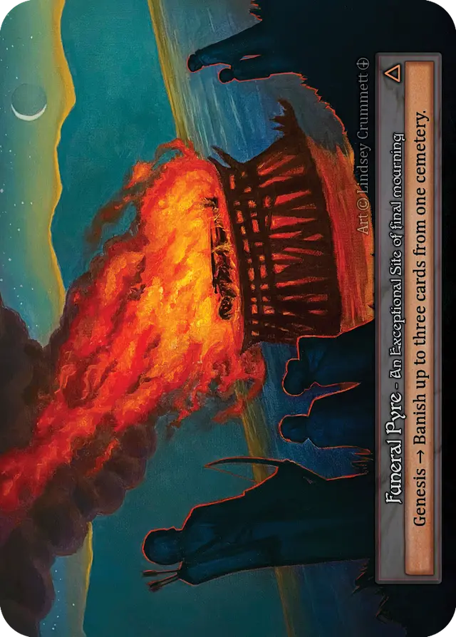 Arthurian Legends - Funeral Pyre - Foil
