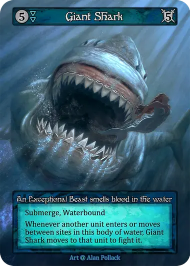 Beta - Giant Shark - Foil