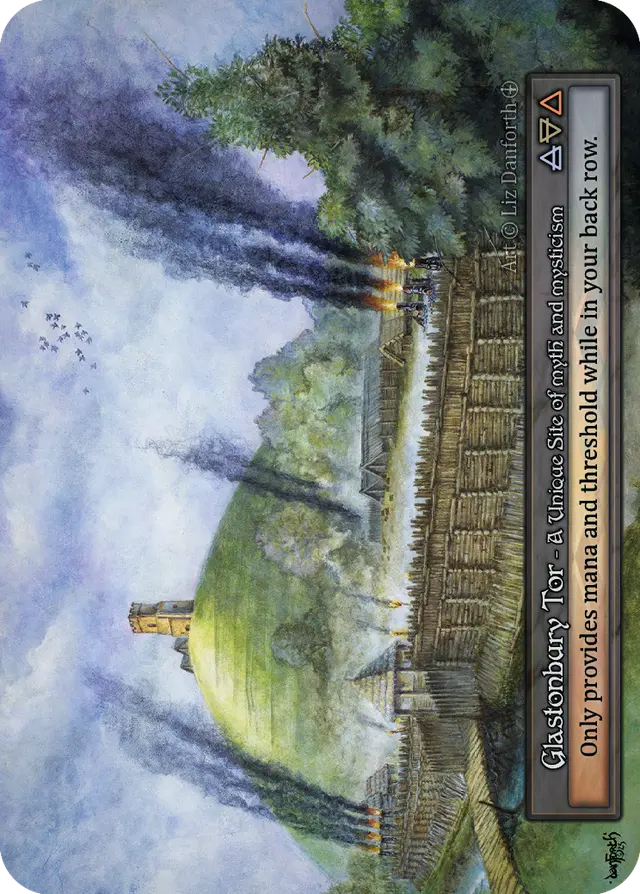 Arthurian Legends - Glastonbury Tor - Foil