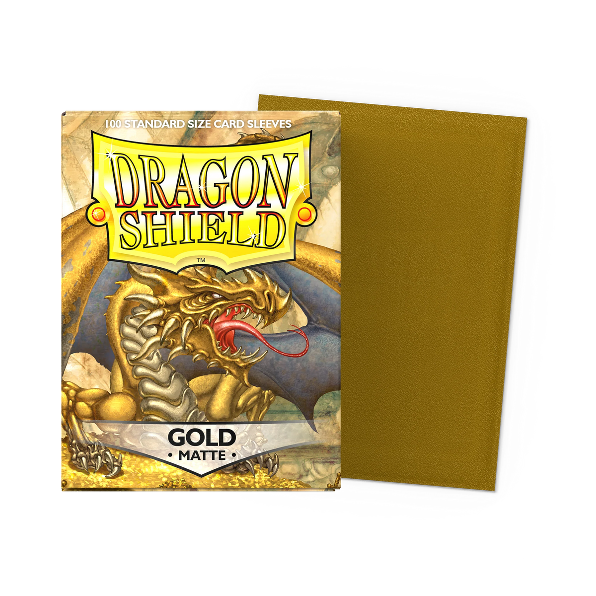 Dragon Shield Matte Gold