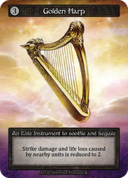 Arthurian Legends - Golden Harp - Foil