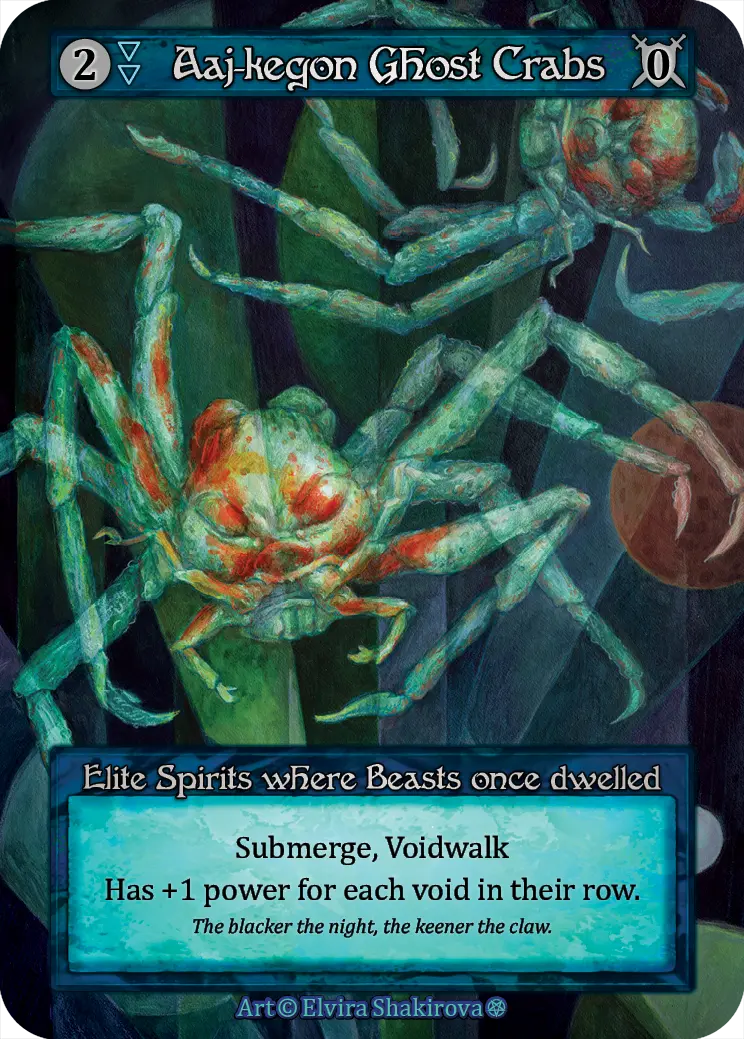 Gothic - Aaj-kegon Ghost Crabs - Elite Non-Foil