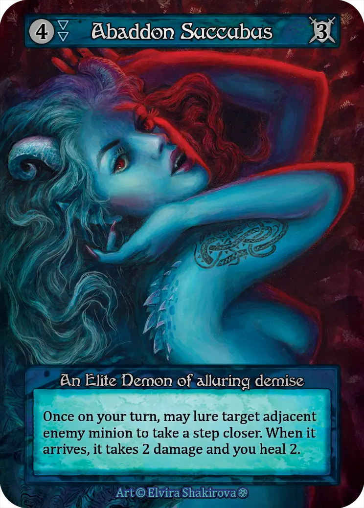 Gothic - Abaddon Succubus - Foil