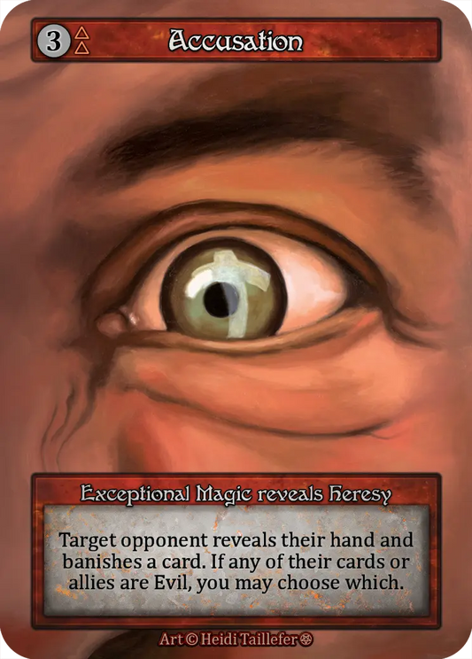 Accusation - Gothic Foil