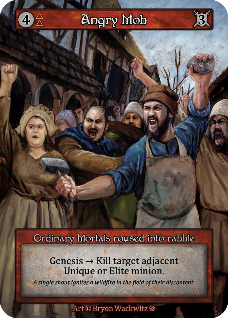 Angry Mob - Gothic Foil