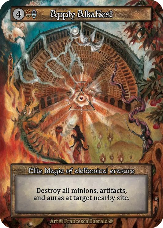 Apply Alkahest - Gothic Foil