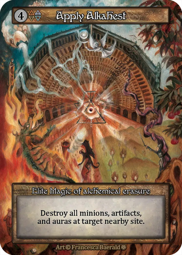 Gothic - Apply Alkahest - Foil