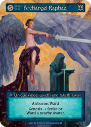Gothic - Archangel Raphael - Foil
