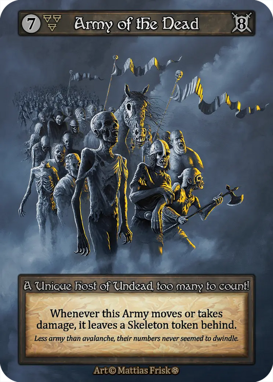 Army of the Dead - Gothc Foil