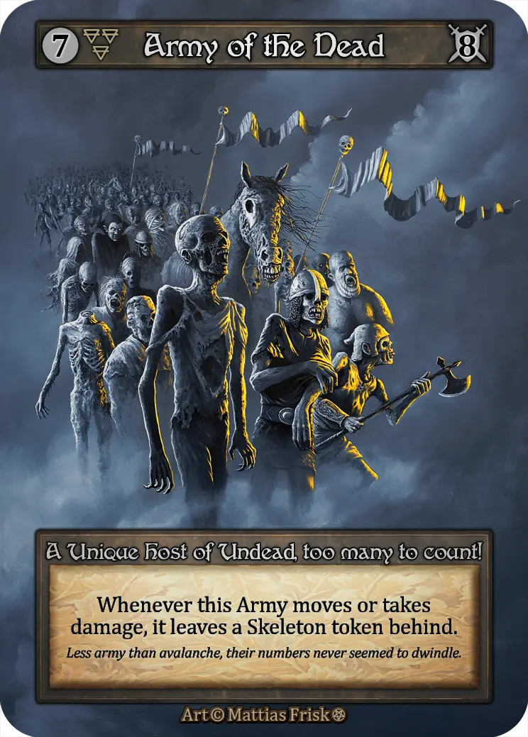 Gothic - Army of the Dead - Foil