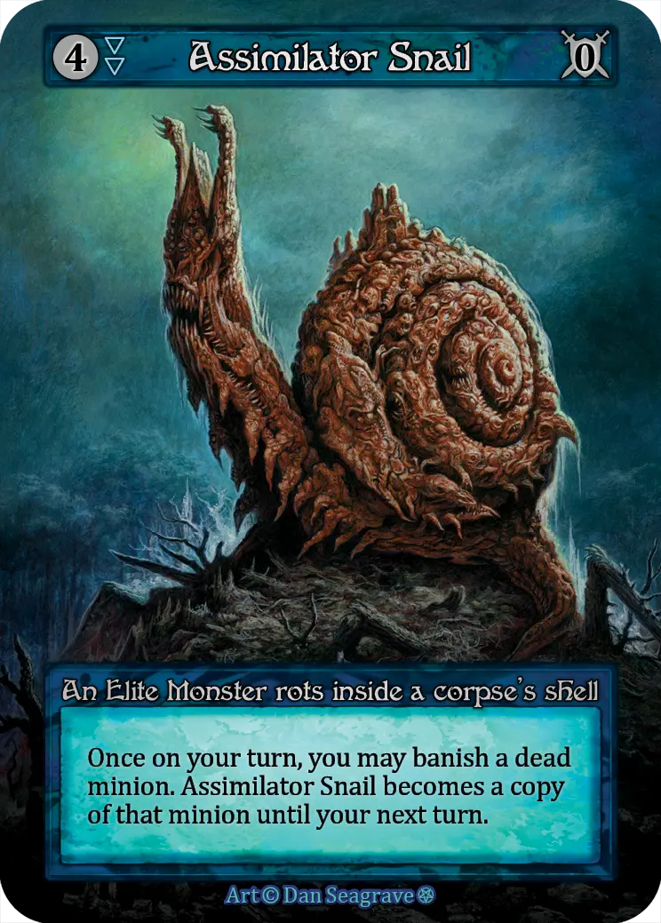 Assimilator Snail - Gothic Foil