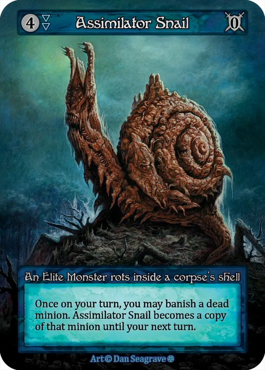 Assimilator Snail - Gothic Foil