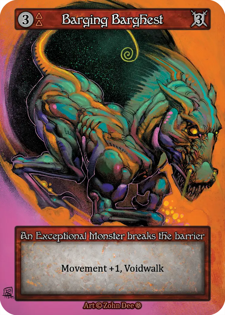 Gothic - Barging Barghest - Foil
