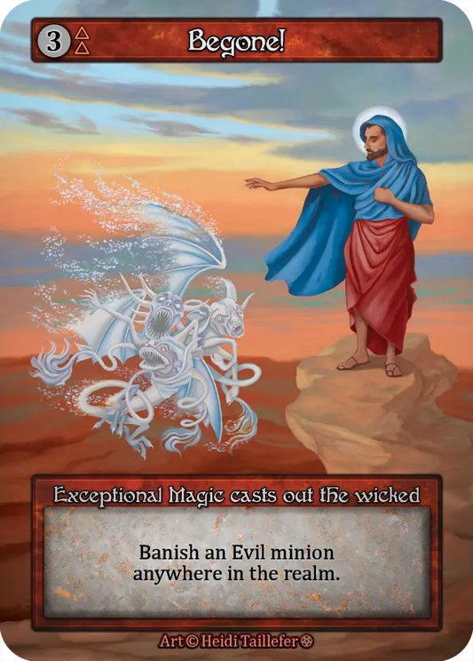 Begone! - Gothic Foil