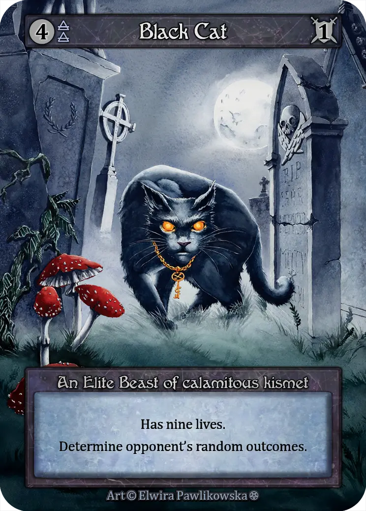 Gothic - Black Cat - Non-Foil