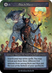 Gothic - Black Mass - Foil