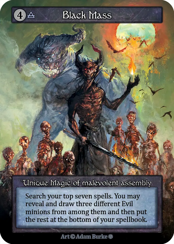 Gothic - Black Mass - Foil