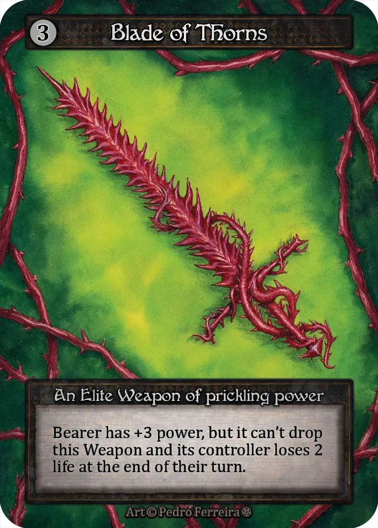 Gothic - Blade of Thorns - Non-Foil