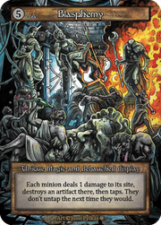 Gothic - Blasphemy - Foil