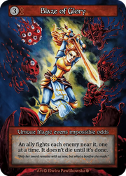 Gothic - Blaze of Glory - Foil