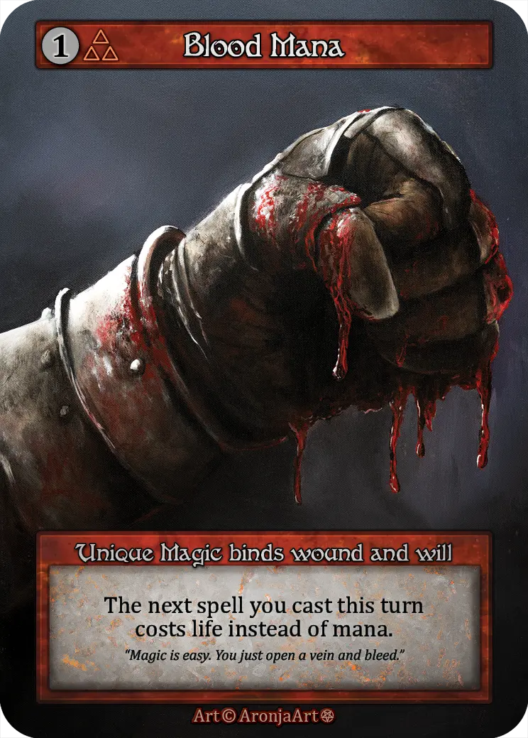 Gothic - Blood Mana - Foil