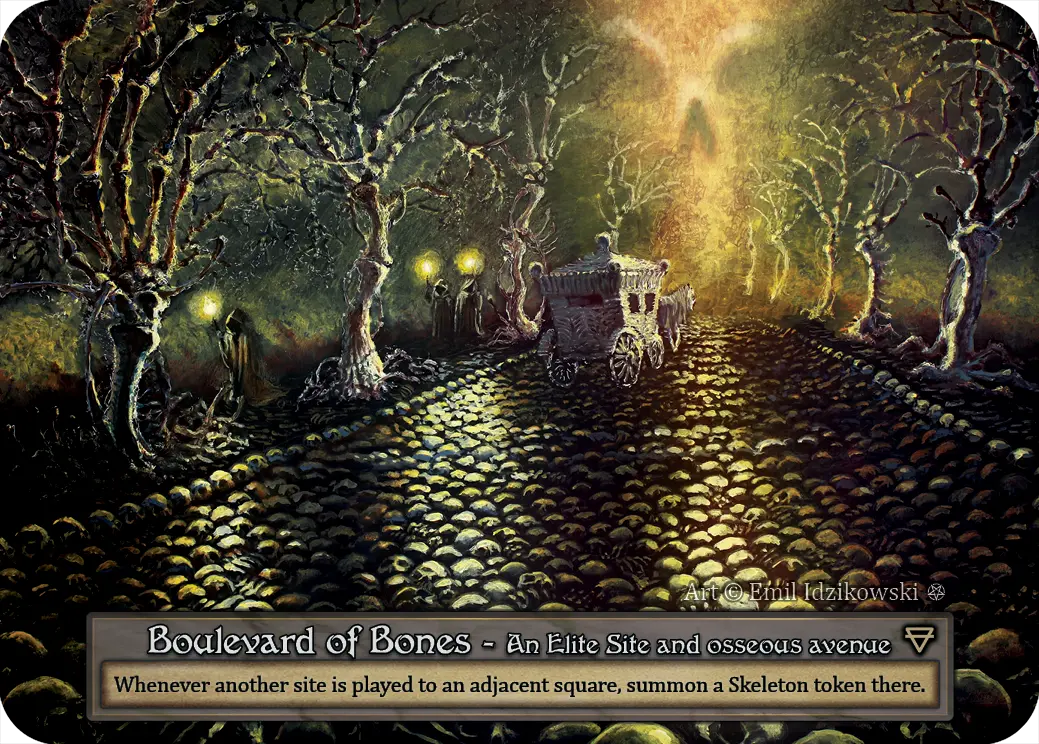 Gothic - Boulevard of Bones - Foil