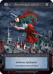 Gothic - Broomstick Witch - Foil