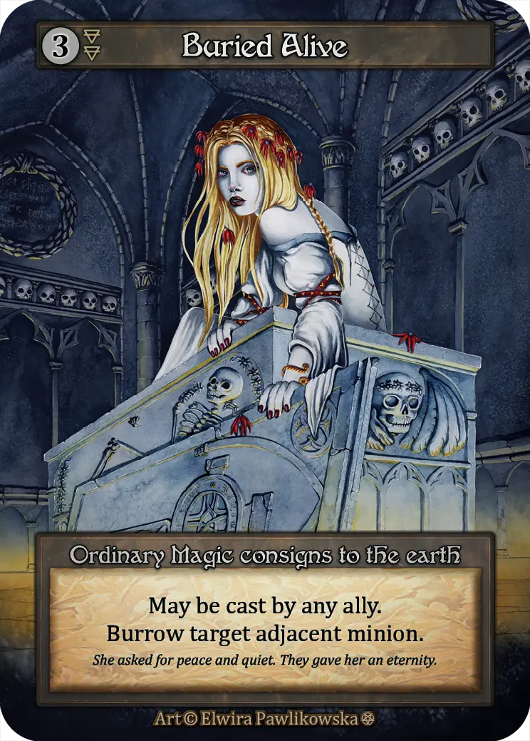 Gothic - Buried Alive - Foil