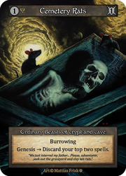 Gothic - Cemetery Rats - Non-Foil