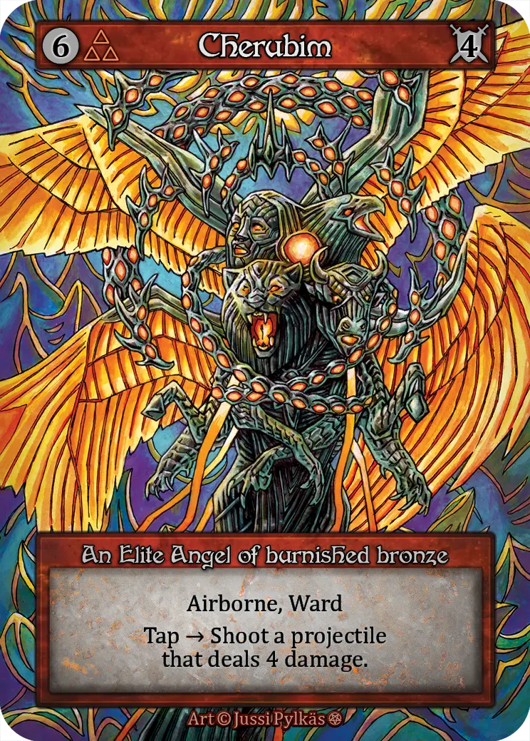Gothic - Cherubim - Foil