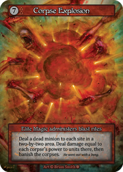 Gothic - Corpse Explosion - Foil