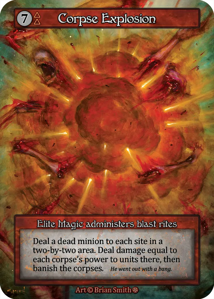 Gothic - Corpse Explosion - Foil