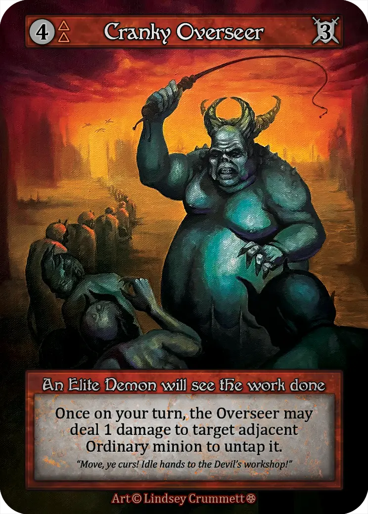 Gothic - Cranky Overseer - Foil