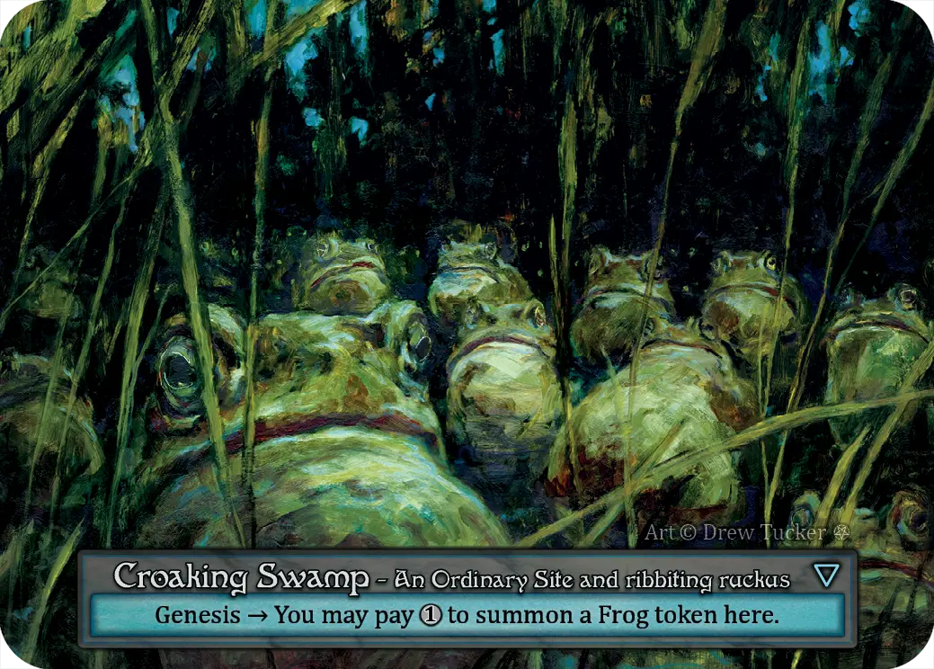 Gothic - Croaking Swamp - Foil