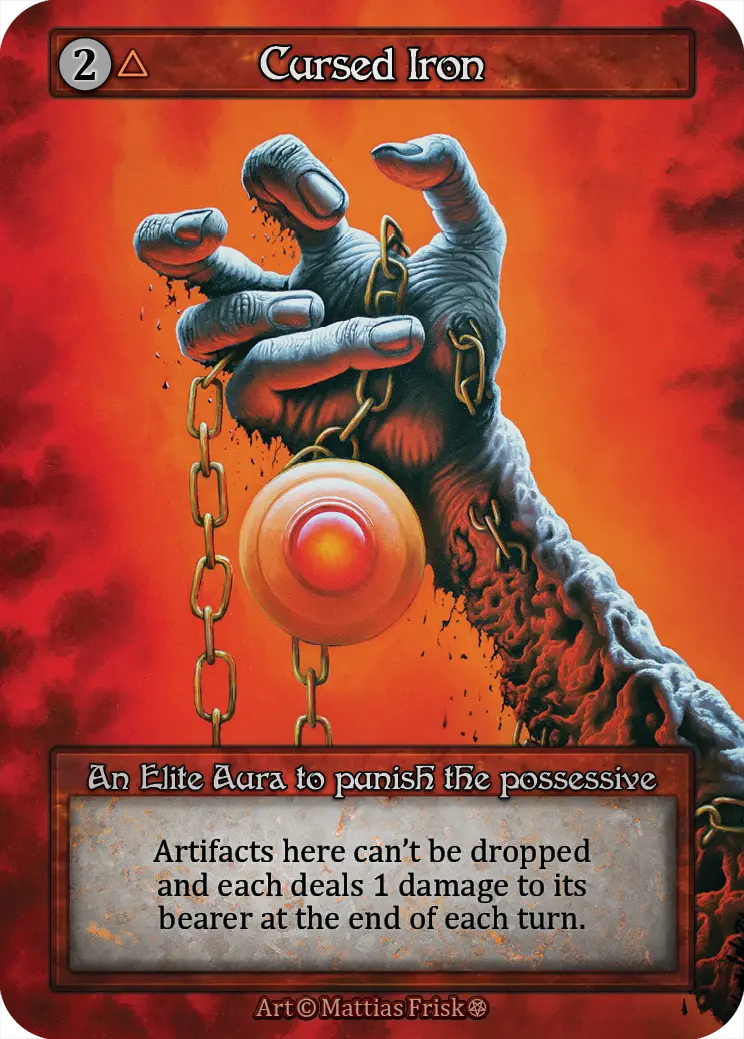 Gothic - Cursed Iron - Non-Foil