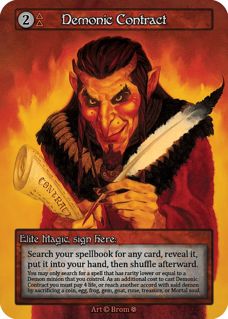 Gothic - Demonic Contract - Foil