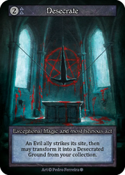 Gothic - Desecrate - Foil