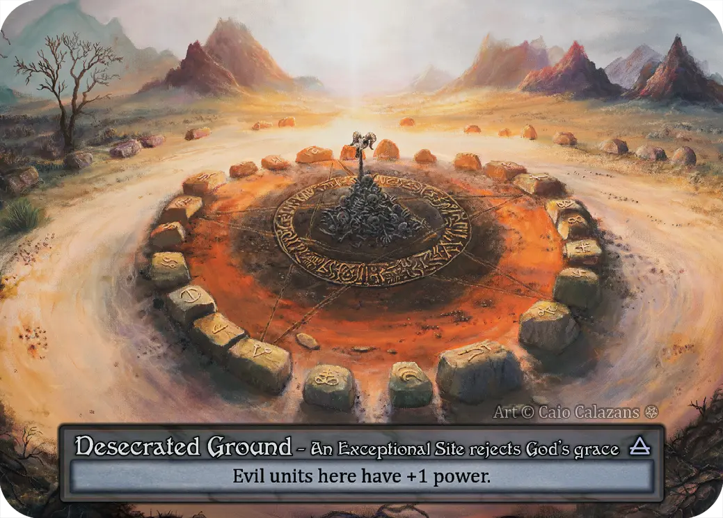 Gothic - Desecrated Ground - Non-Foil