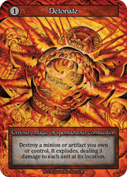 Gothic - Detonate - Non-Foil