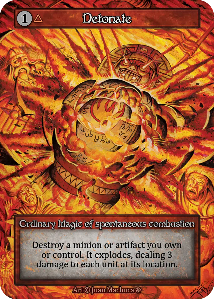 Gothic - Detonate - Non-Foil